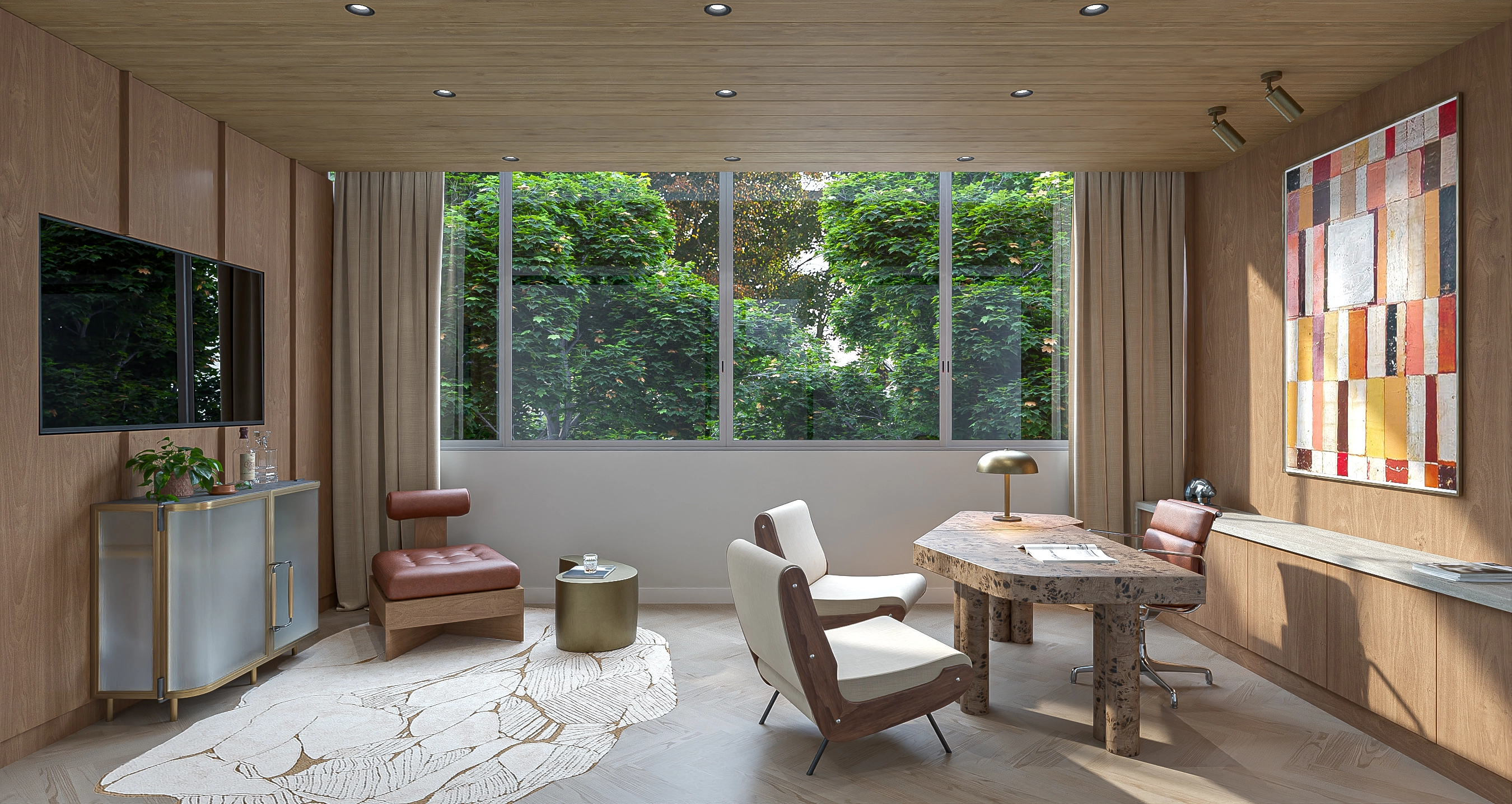 Interiors Residential Render Architectural Visualization